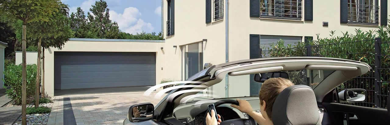 remote control garage door electric upgrade